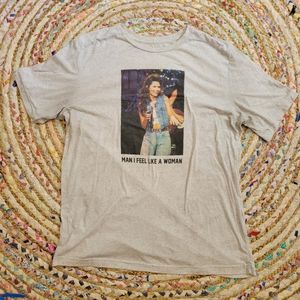 🌼5 for $25🌼 man I feel like a woman Shania Twain tshirt